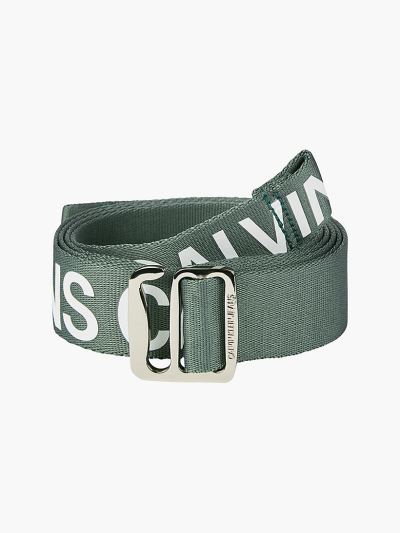 Calvin Klein Táskák & Kiegészítők HU063283 | Calvin Klein Logo Férfi Öv Zöld